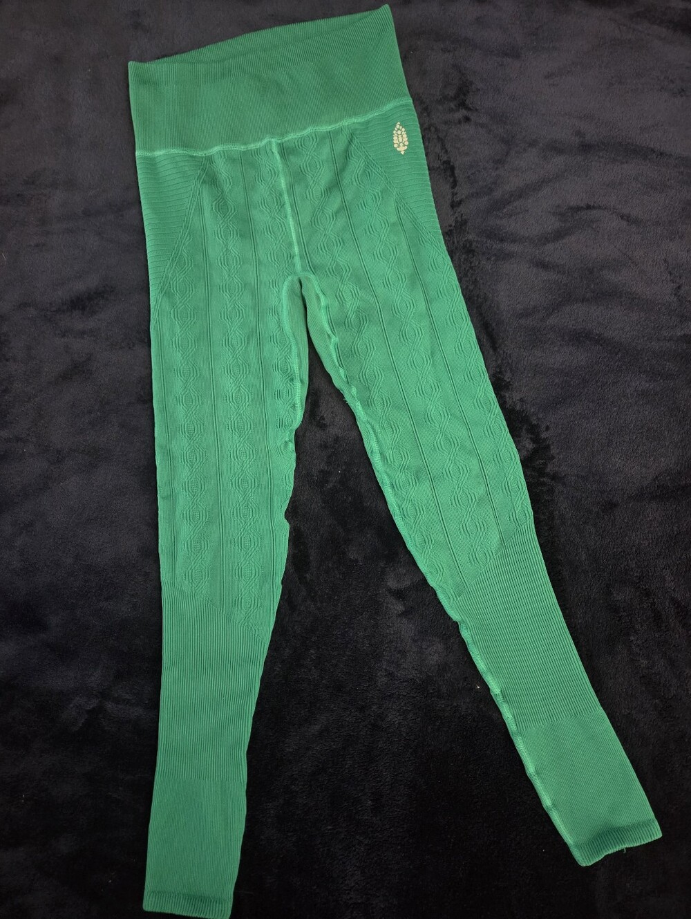 NWOT FP MOVEMENT Cable Knit Leggings, XS/S